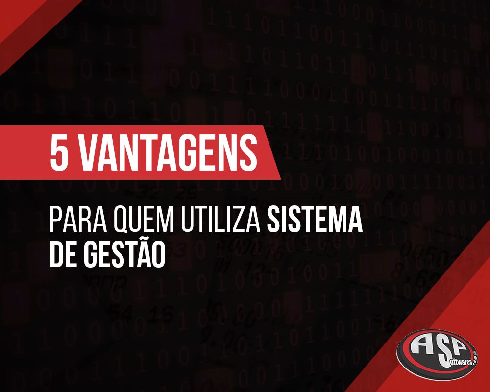 5 vantagens para quem utiliza um sistema de gestão.